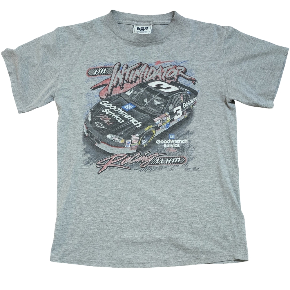 Vintage Dale Earnhardt The Intimidator T-Shirt Lee Sport NASCAR XL VTG